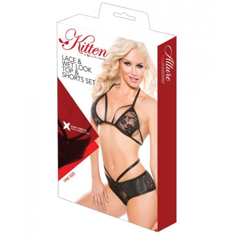 Allure 魅惑 Kitten 系列 贴丝湿感上衣短裙奢享礼盒