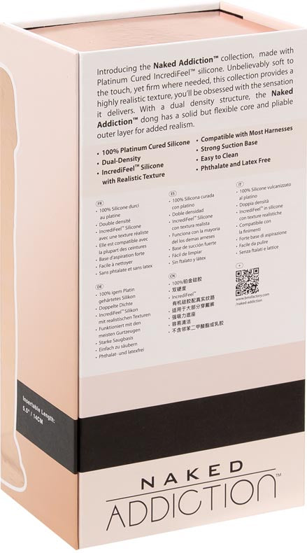 裸体瘾 - 硅胶假阳具