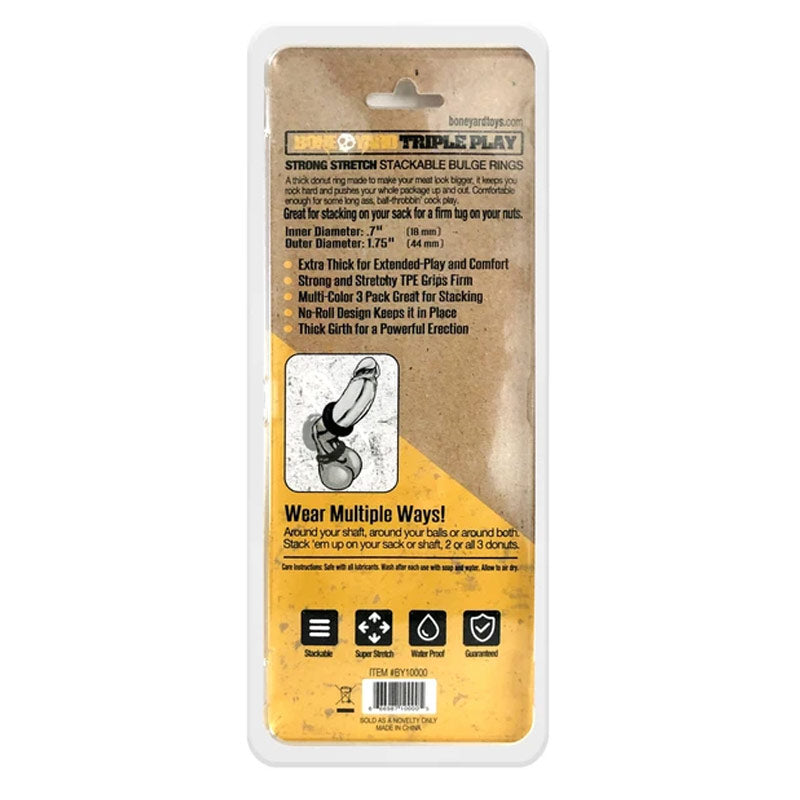三重玩法阴茎环
