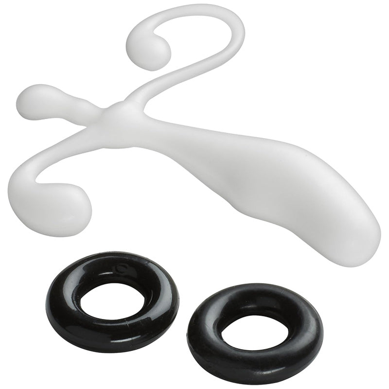 Cloud 9 Novelties 前列腺深入互动器(带 C 形环)
