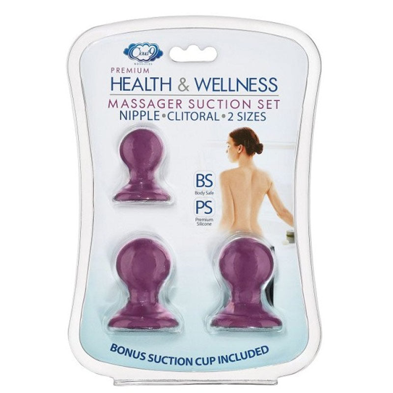 Cloud 9 Novelties 健康与保健乳头阴蒂吸吮套装
