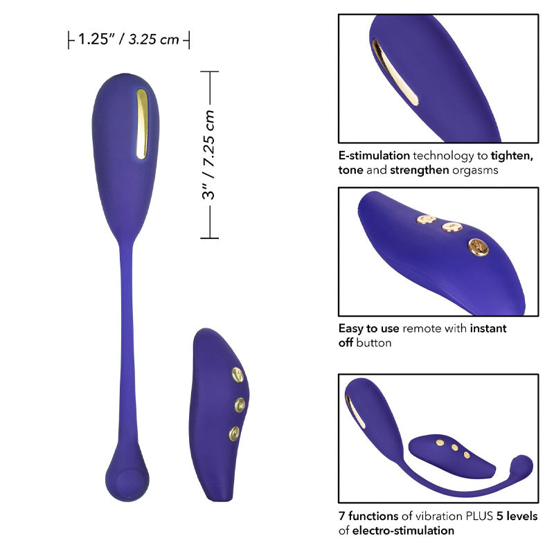 Impulse 私密电感官震撼器远程凯格尔锻炼器