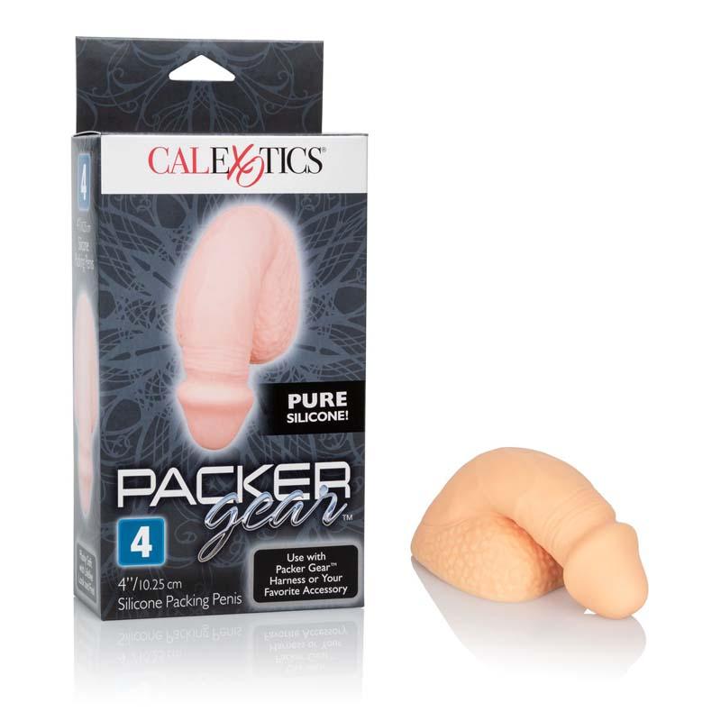 Packer Gear 4英寸硅胶填充阴茎