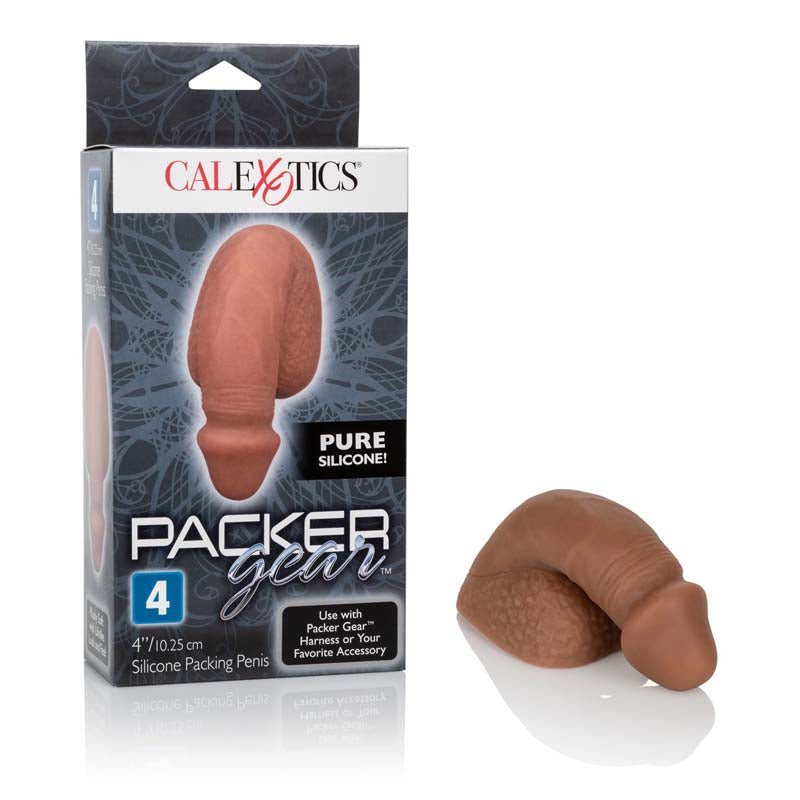 Packer Gear 4英寸硅胶填充阴茎