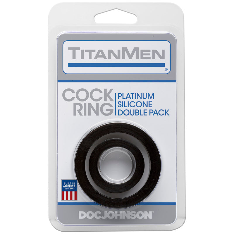 TitanMen 硅胶阴茎环双包装