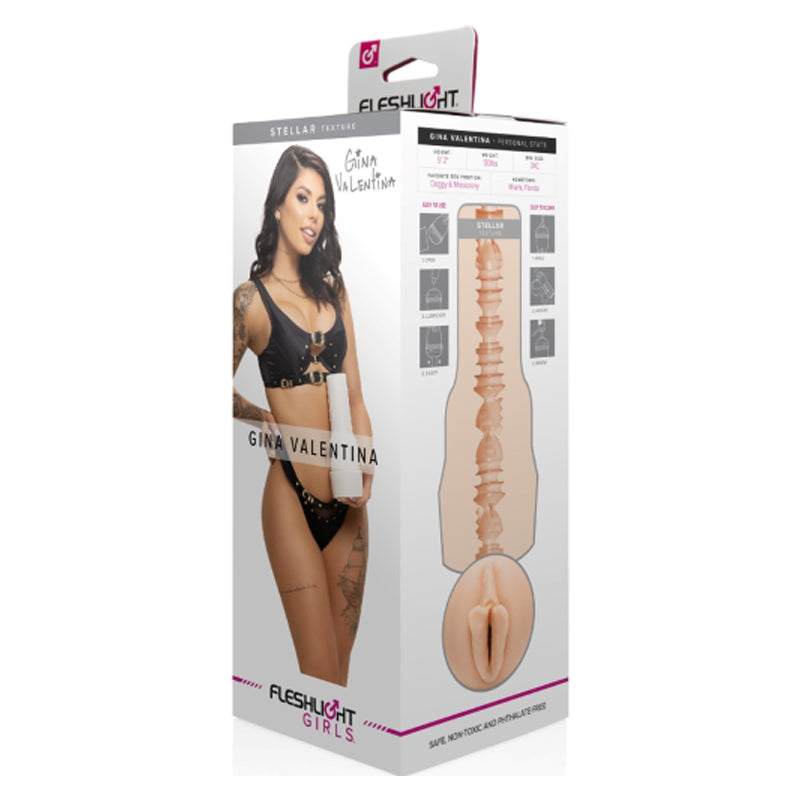 Fleshlight Girls 吉娜·瓦伦蒂娜 恒星阴道