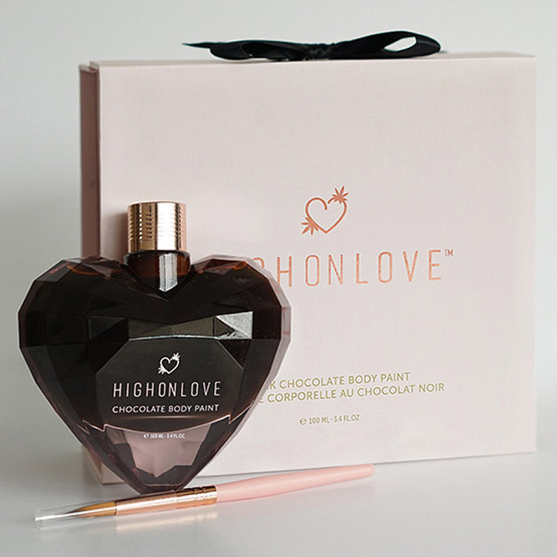 High On Love CBD 黑巧克力人体彩绘颜料 3.4 盎司。