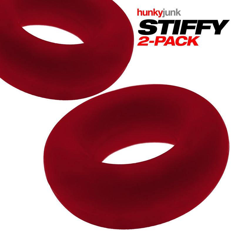 Stiffy 2 件装凸起阴茎环
