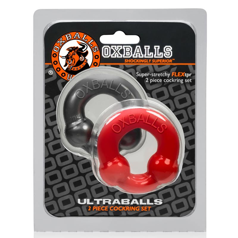 Ultraballs 2 件装阴茎环