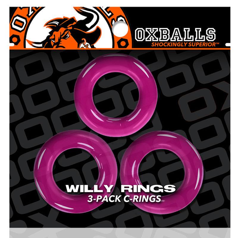 Willy Rings 3 件装阴茎环