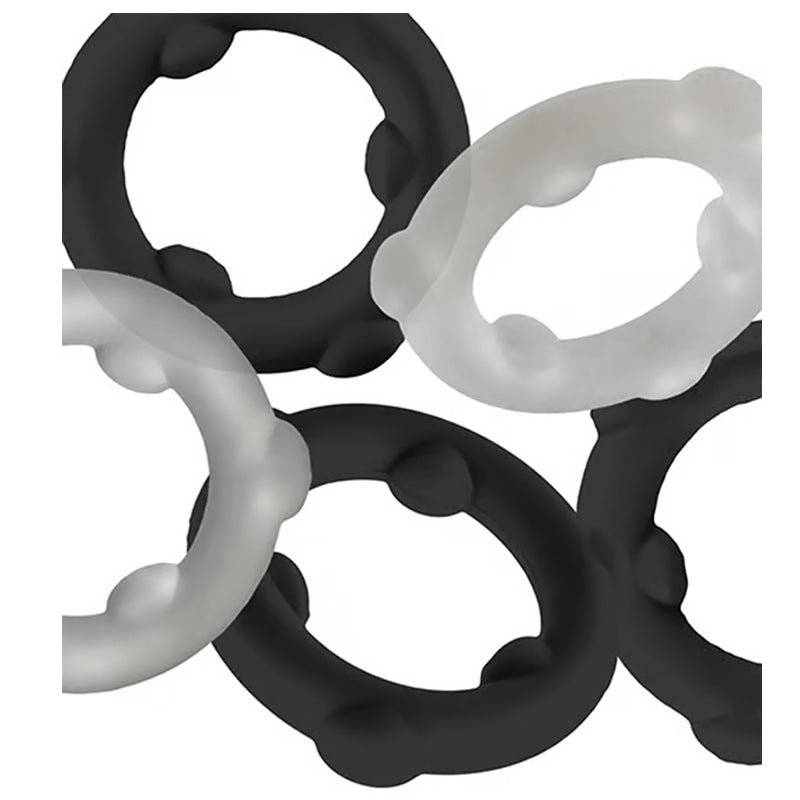 Oxballs Gearheads 5个装旋转戒指