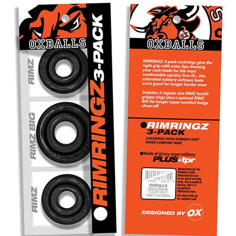 Oxballs Rimringz 多<strong>【规格参数】</strong> 3 件装