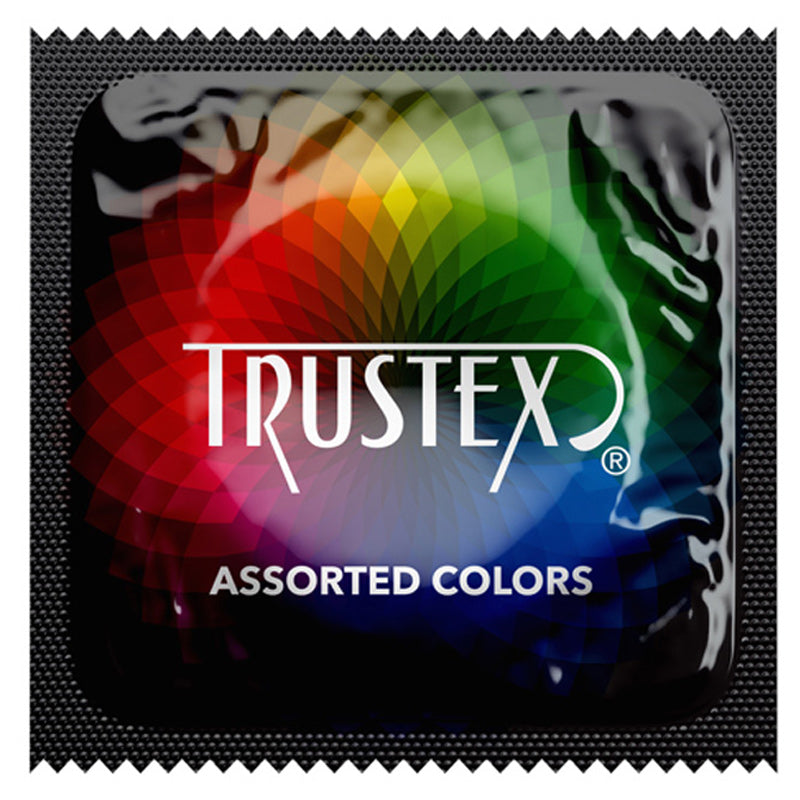 Trustex 混合颜色避孕套(含润滑剂)