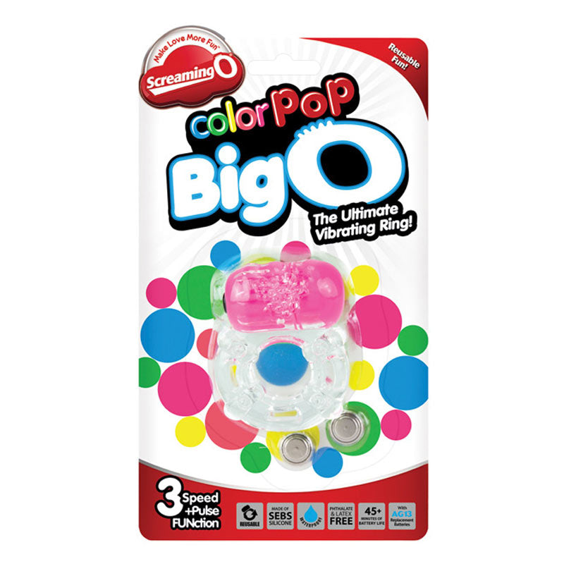 ColorPop Big O 震动阴茎环