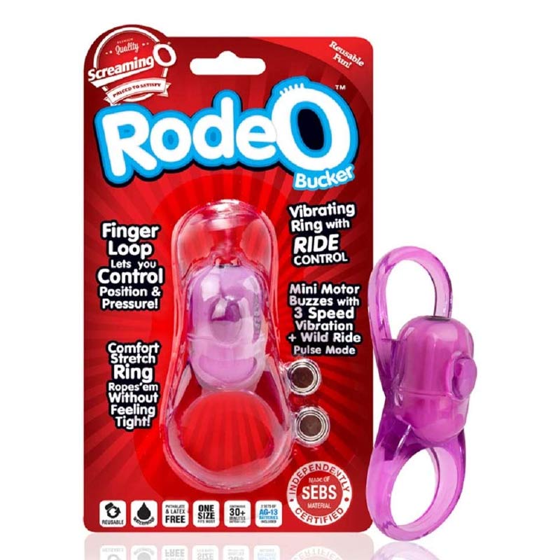 RodeO Bucker - 多种颜色可选的阴茎环