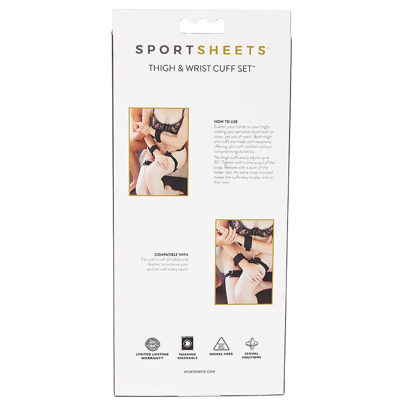 SportSheet 大腿和手腕护套套装