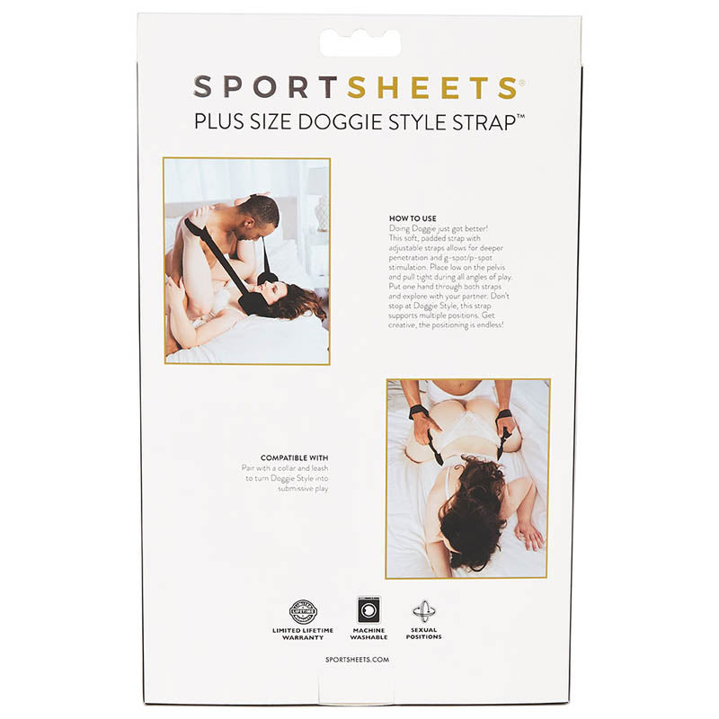 SportSheet 加大码狗狗式肩带