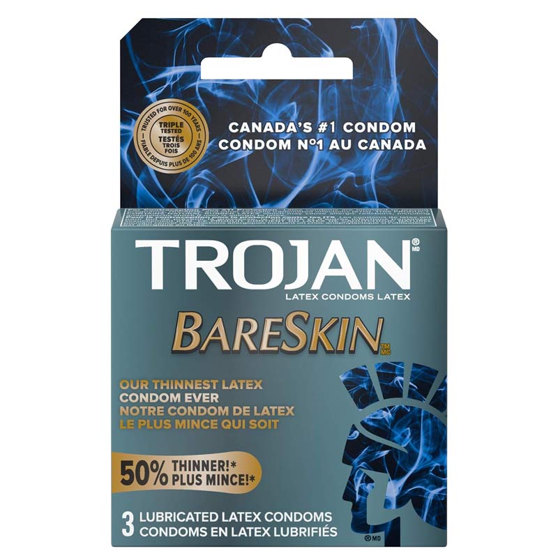 Trojan Bareskin 3 件装