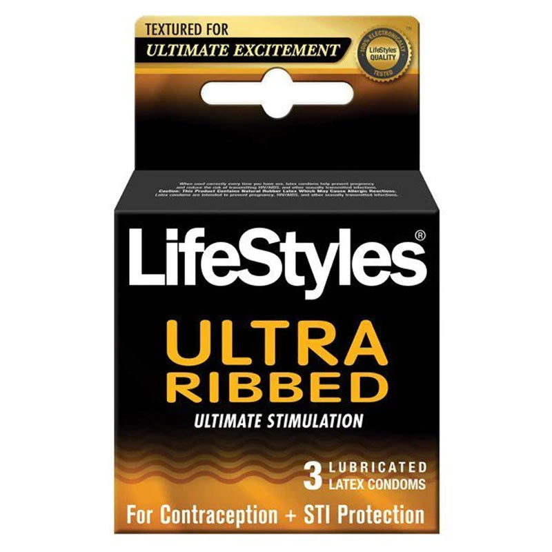 LifeStyles 超强螺纹避孕套