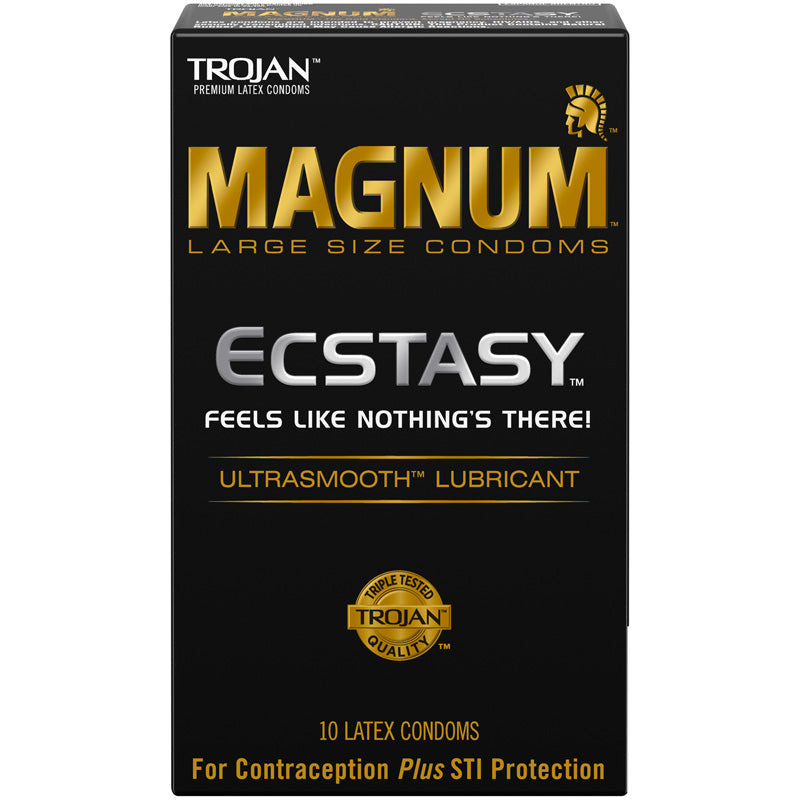 Trojan Magnum Ecstasy 超顺滑润滑避孕套