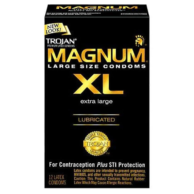 Trojan Magnum 润滑型 XL 安全套