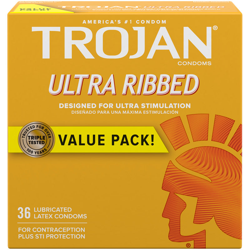 Trojan Ultra 螺纹避孕套
