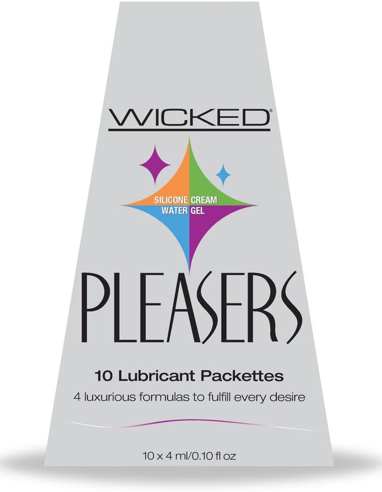 Wicked Sensual Pleasers 混合口味润滑剂补充装