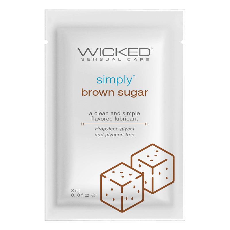 Wicked Simply Aqua 红糖味水基润滑剂