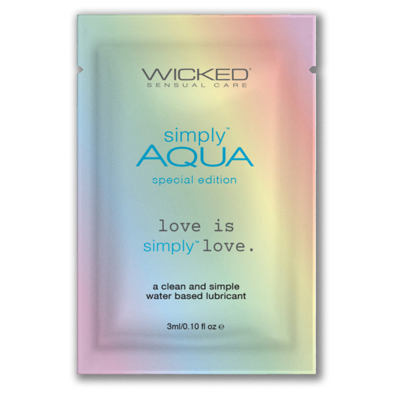 Wicked Simply Aqua 水基润滑剂特别版