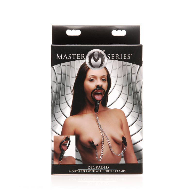 带乳头夹的劣化型口撑器