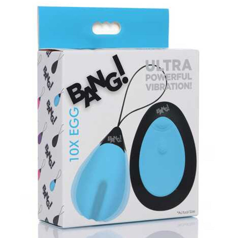 Bang 10倍震动硅胶蛋,带遥控器