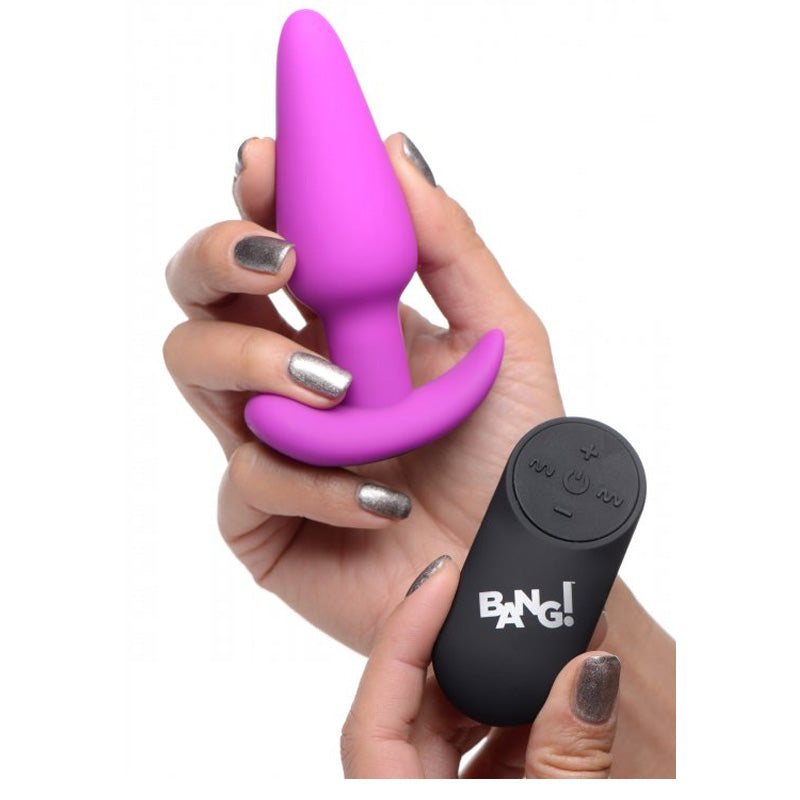 Bang 21X 振动硅胶肛塞带遥控器