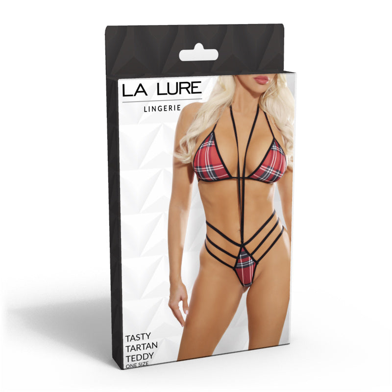 La Lure 美味格子曼妙泰迪套装