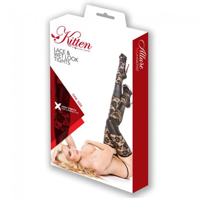 Allure 魅惑 Kitten 系列 贴丝光泽紧身裤