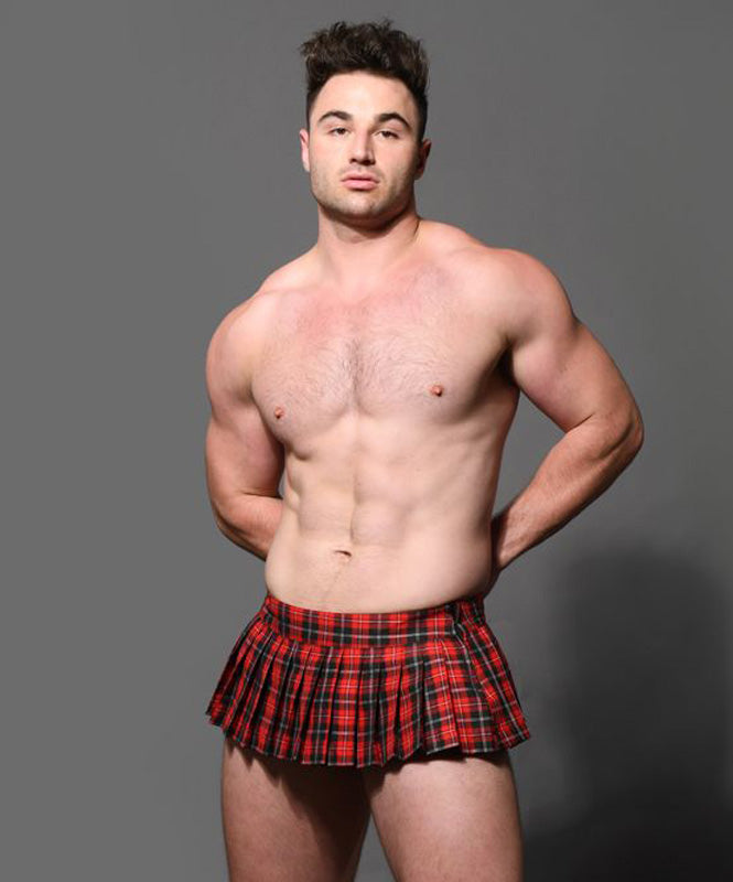 Andrew Christian Unleashed 格子裙