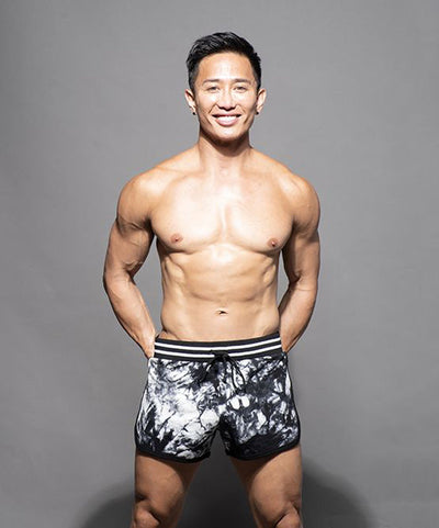 Andrew Christian 扎染运动短裤
