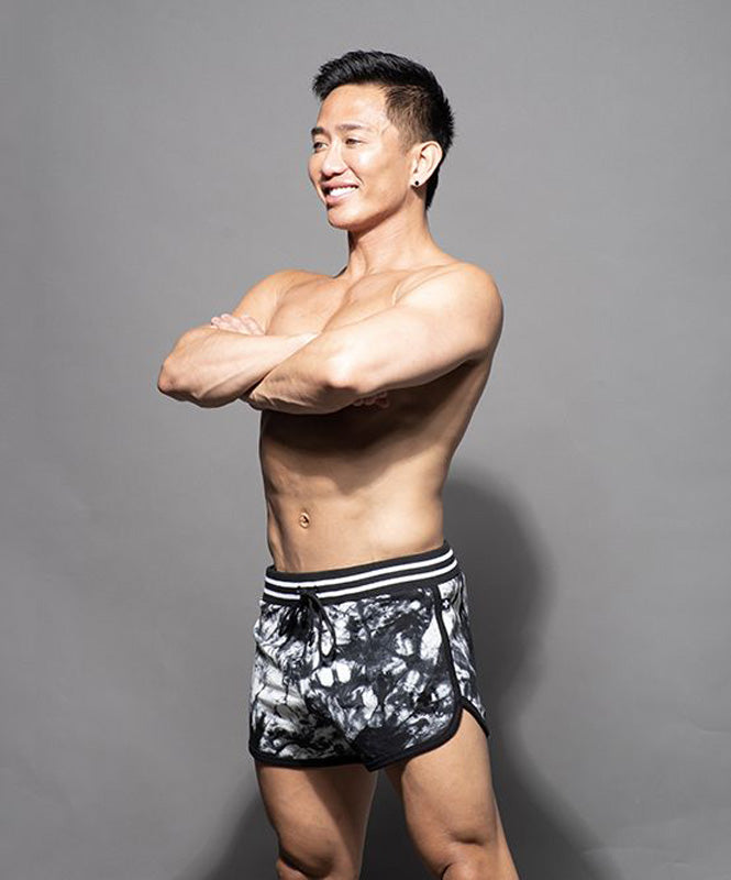 Andrew Christian 扎染运动短裤