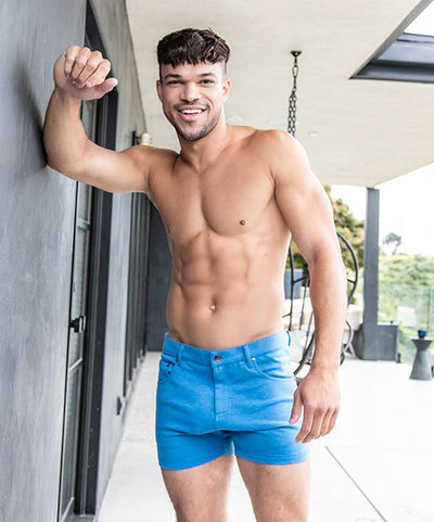 Andrew Christian 修身弹力牛仔短裤
