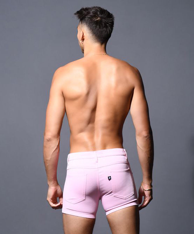 Andrew Christian 修身弹力牛仔短裤