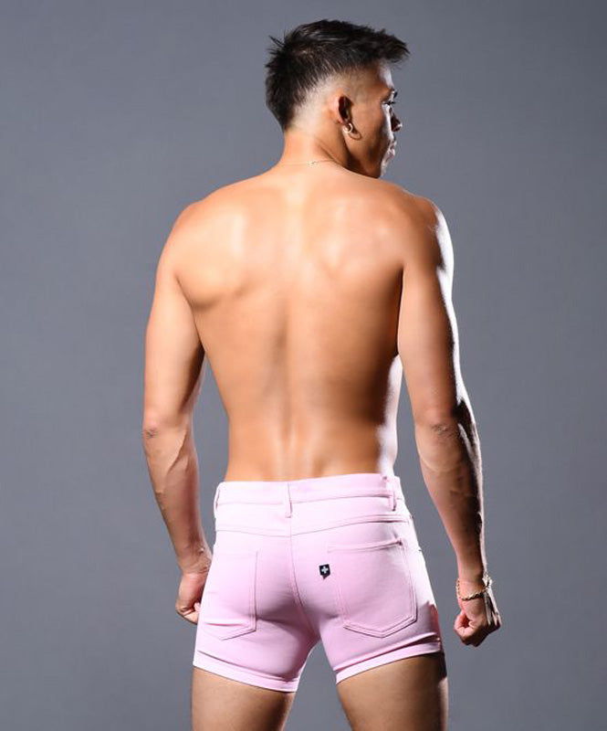 Andrew Christian 修身弹力牛仔短裤