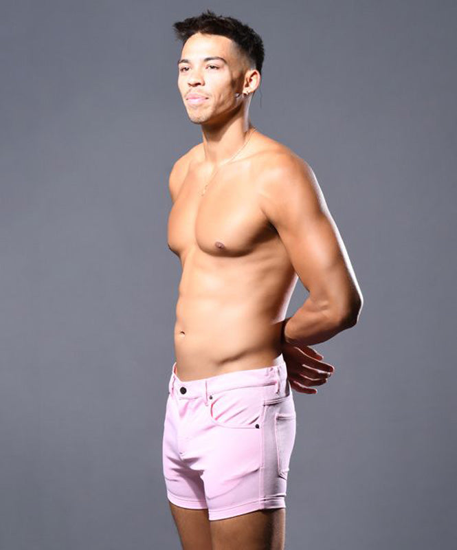 Andrew Christian 修身弹力牛仔短裤