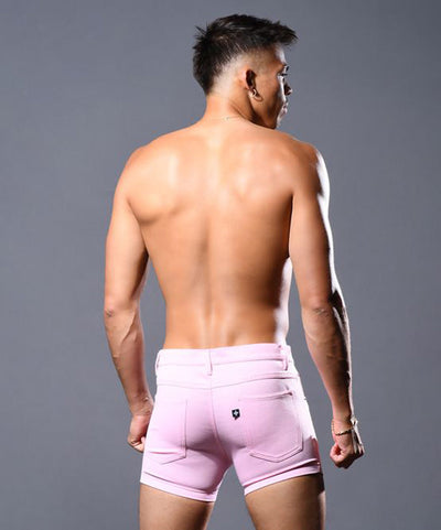 Andrew Christian 修身弹力牛仔短裤