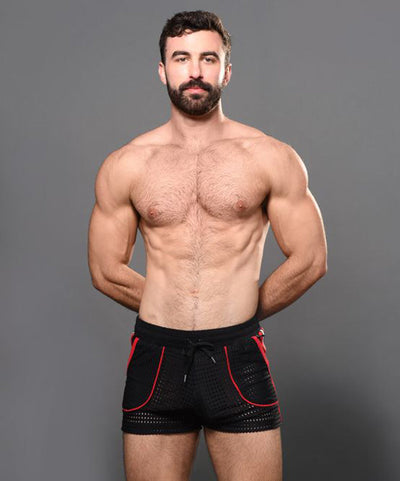 Andrew Christian 比赛网眼短裤
