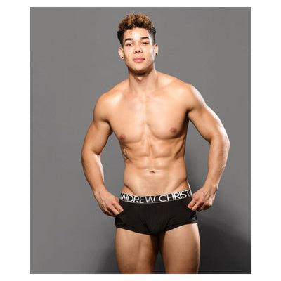Andrew Christian 超柔软口袋平角内裤，几乎全裸
