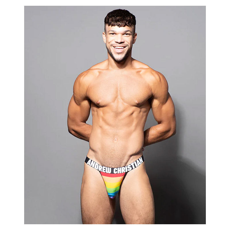 Andrew Christian Pride Stripe 丁字裤