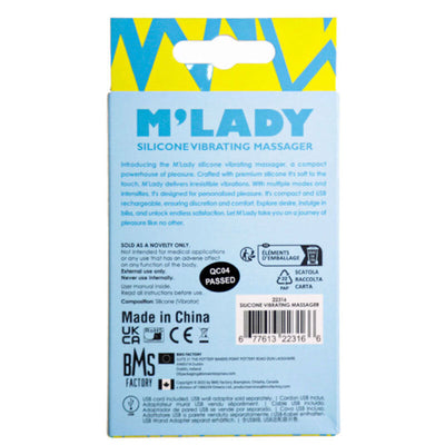 M'Lady 硅胶振动按摩器