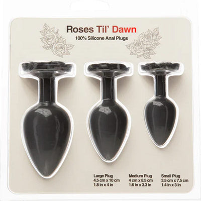 Roses Til`Dawn 硅胶肛塞套装