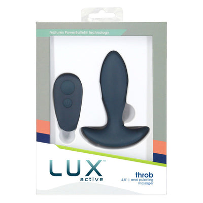 Lux Active - Throb 4.5英寸肛门脉动按摩器