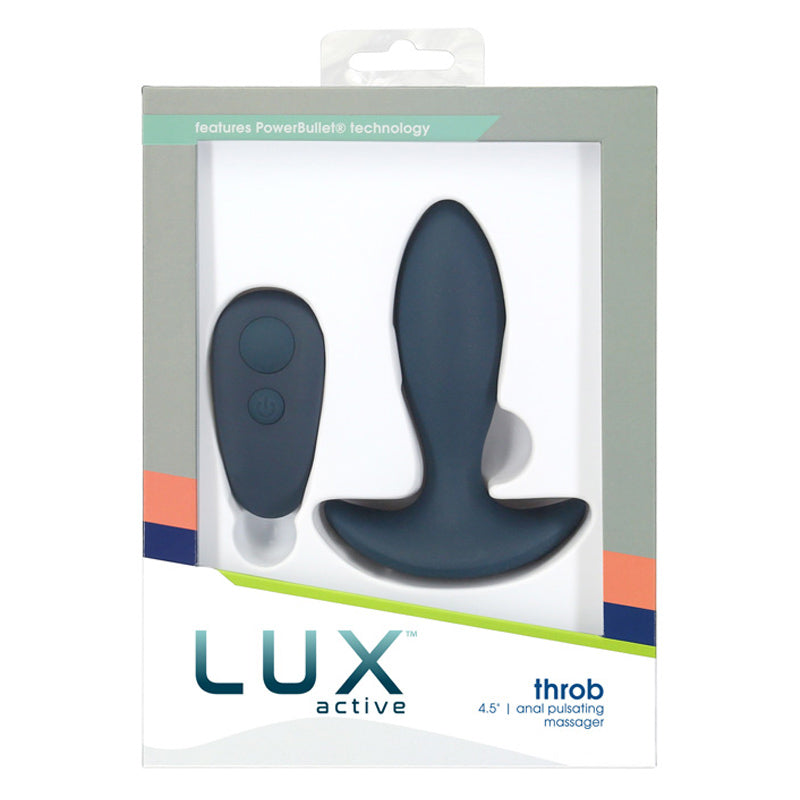 Lux Active - Throb 4.5英寸肛门脉动按摩器