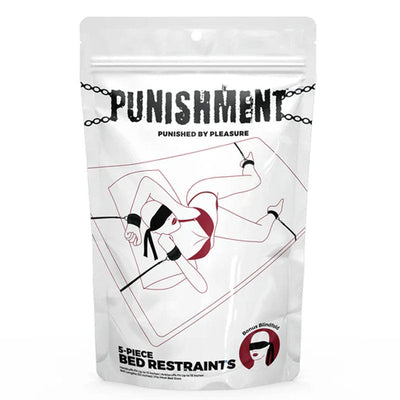 Punishment 系列 - 性五件套床束缚带